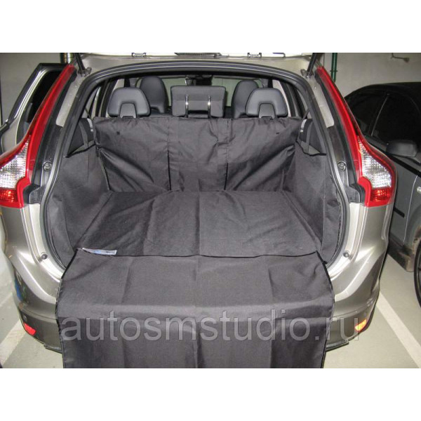 Чехол багажника Standart для Volvo XC60 (чёрный, серый)